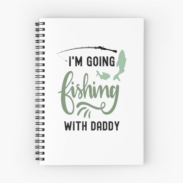 Item preview, Going Fishing With Daddy, Father's Day Fishing Legend designed and sold by SportyDogShop.
