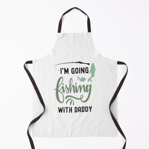 Item preview, Going Fishing With Daddy, Father's Day Fishing Legend designed and sold by SportyDogShop.