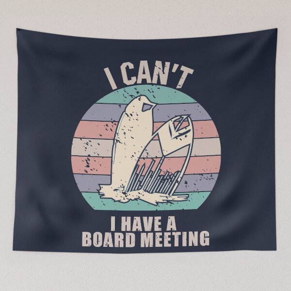 Item preview, I Cant I Have a Board Meeting - Funny Board Meeting for Surfers - Surf Summer 2021 - Lazy Surfer - Pastel designed and sold by MinimalSketches.