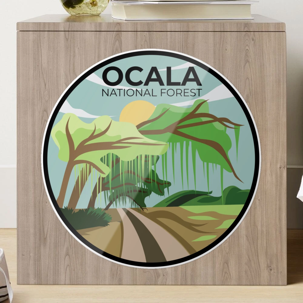 Ocala National Forest Sticker for Sale by park-land