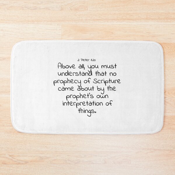 Item preview, Bible verse: 2 Peter 1:20 designed and sold by john-3-16.