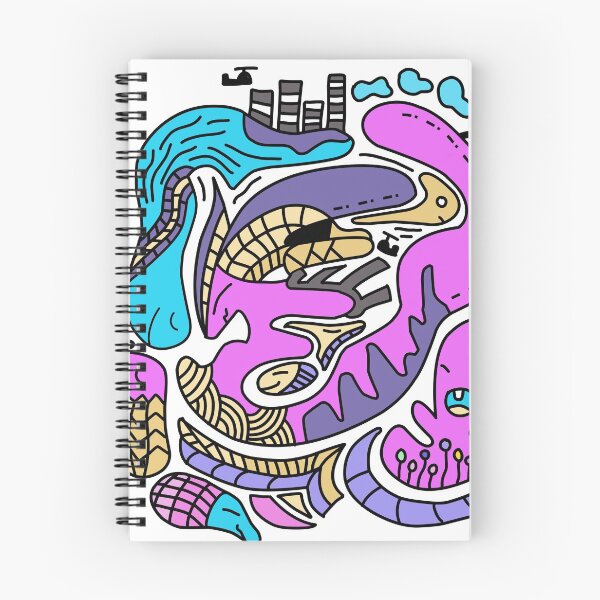 Artikelvorschau, Liebe Familie Doodle Art farbig entworfen und verkauft von R4CProject.