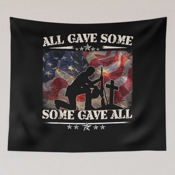 Item preview, All Gave Some Some Gave All - Veteran And Memorial's Day designed and sold by begin-again.