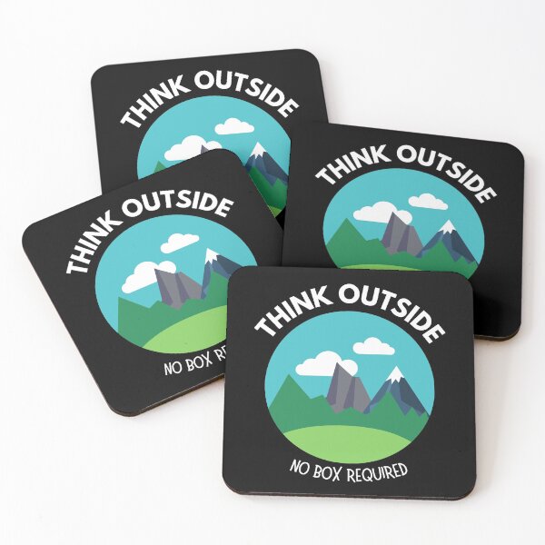 Item preview, Think Outside, No Box Required - 4.0 designed and sold by MeaganMoo.
