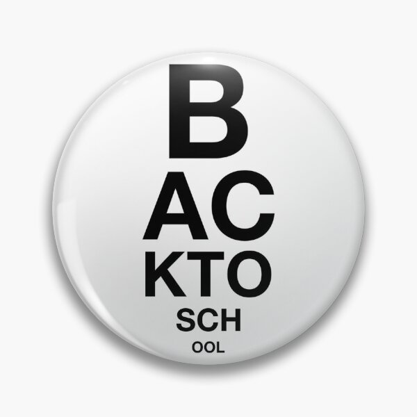 Item preview, Back To School Eyechart designed and sold by eden1472.