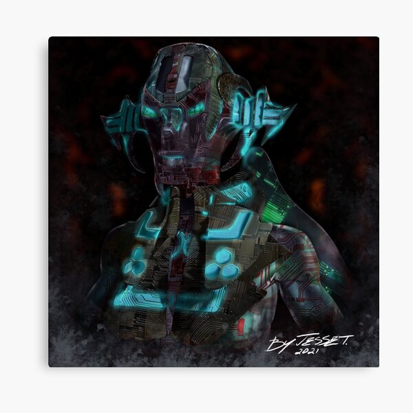 Item preview, Abstract Droid Princess designed and sold by chilltees4me.