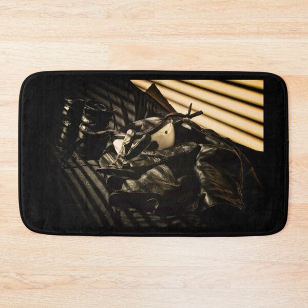 Item preview, still life of motorcycle gear stuff designed and sold by Stephen Orsillo.
