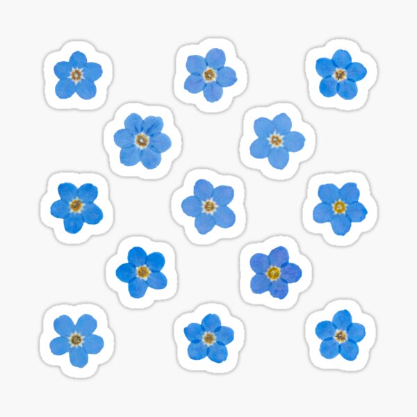 Item preview, Forget-Me-Nots  designed and sold by Charlie Presses Flowers.
