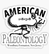 American Paleontology Sticker