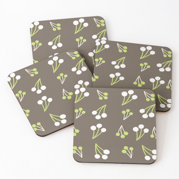 Item preview, Minimalist flower on coffee designed and sold by BevyofDesign.