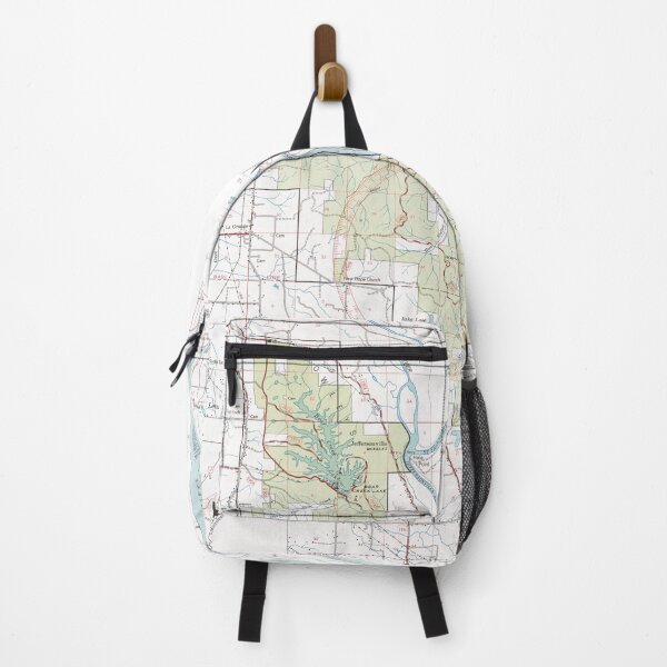 Item preview, Old St Francis National Forest Map (1970) Vintage Arkansas Woodland Reserve Atlas designed and sold by BravuraMedia.