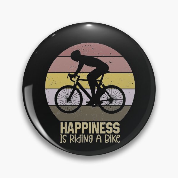 Item preview, Happiness is riding a bike designed and sold by omaeth303.