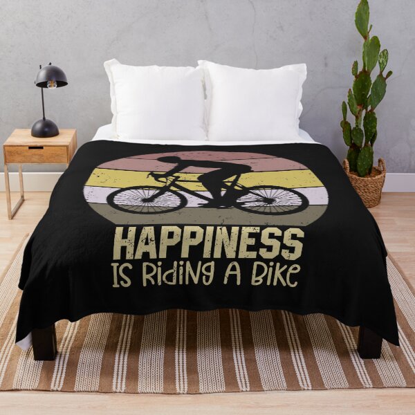 Item preview, Happiness is riding a bike designed and sold by omaeth303.