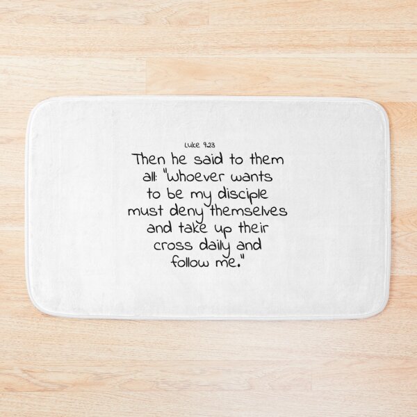 Item preview, Bible verse: Luke 9:23 designed and sold by john-3-16.