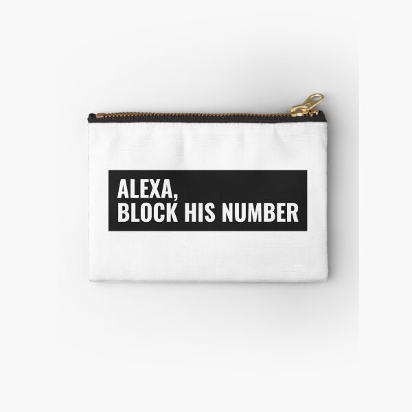 Item preview, Alexa block his number bw designed and sold by avit1.