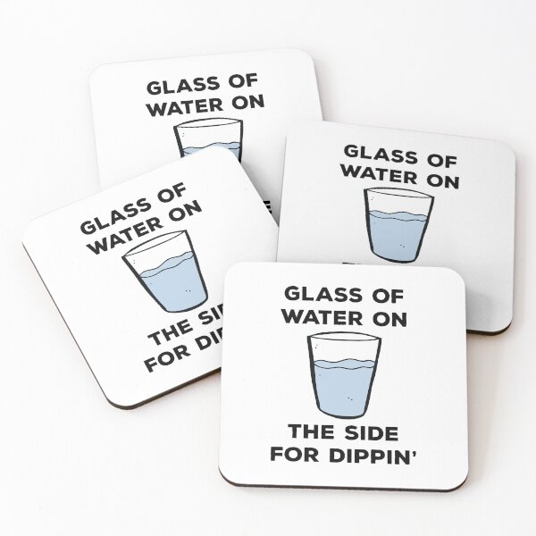 Item preview, Glass of water on the side for dipping! designed and sold by fandemonium.