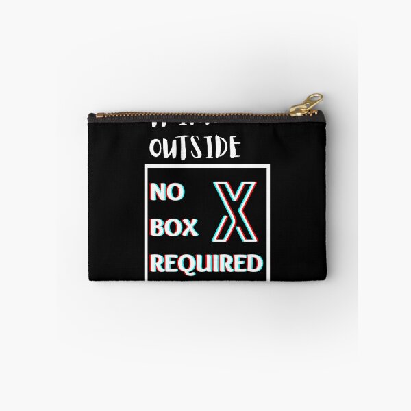 Item preview, Think Outside No Box Required designed and sold by The Singular Store.