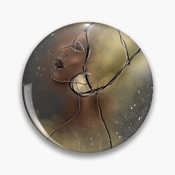 Item preview, Portrait of an African woman with radiance designed and sold by Aksena.