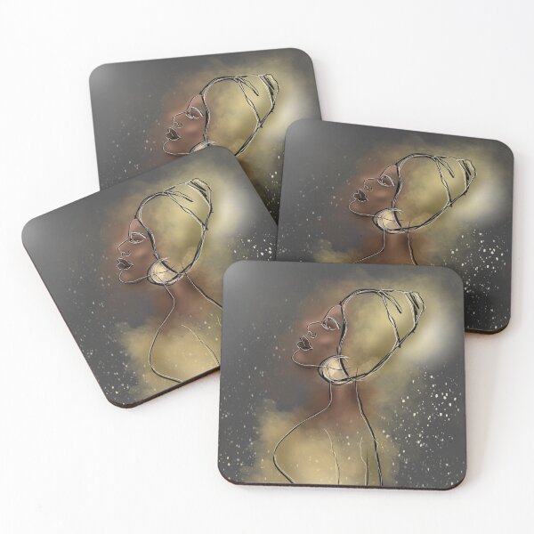 Item preview, Portrait of an African woman with radiance designed and sold by Aksena.