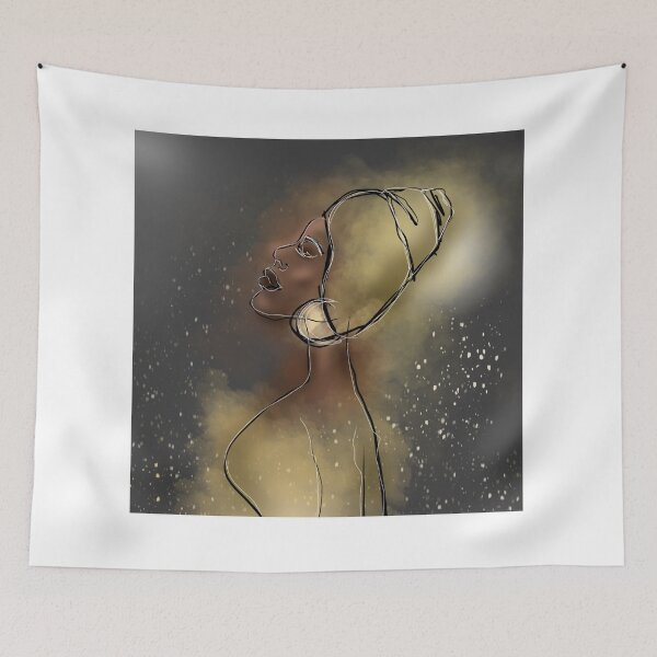 Item preview, Portrait of an African woman with radiance designed and sold by Aksena.