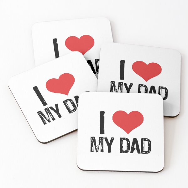 Item preview, I Love My Dad designed and sold by The "I Love Everything" Shop.