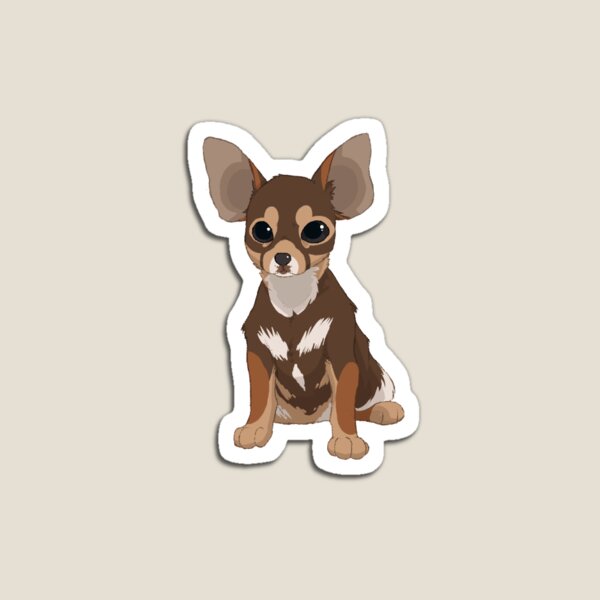 Item preview, chocolate and white chihuahua designed and sold by Msmimundo.