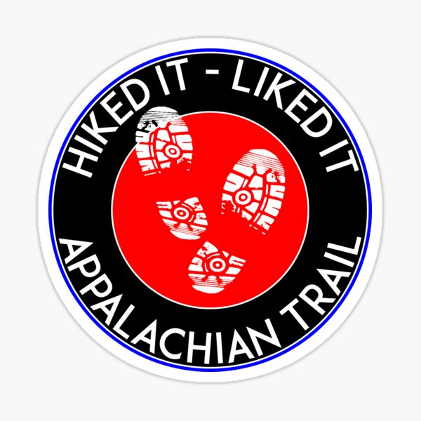 Artikel-Vorschau von WANDERUNG APPALACHIAN TRAIL HIKE WANDERER WANDERT GEWINNT ES ES GENOMMEN, designt und verkauft von DESTINATIONS DECAL.