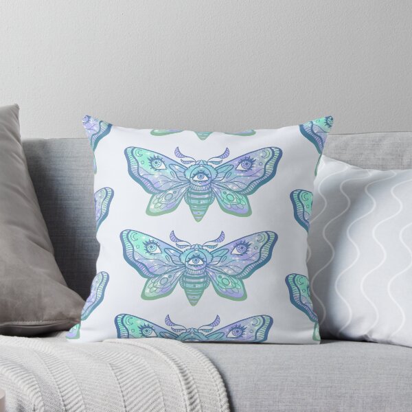 Item preview, All seeing moth Blue designed and sold by -Poison-.