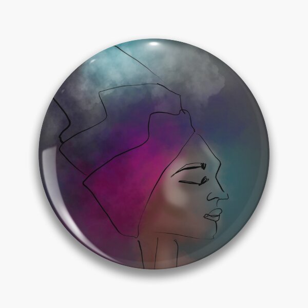 Item preview, Portrait of an African woman with radiance designed and sold by Aksena.