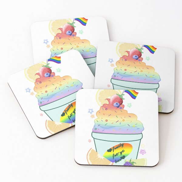 Item preview, pride fro-yo without background designed and sold by FireyPanda.
