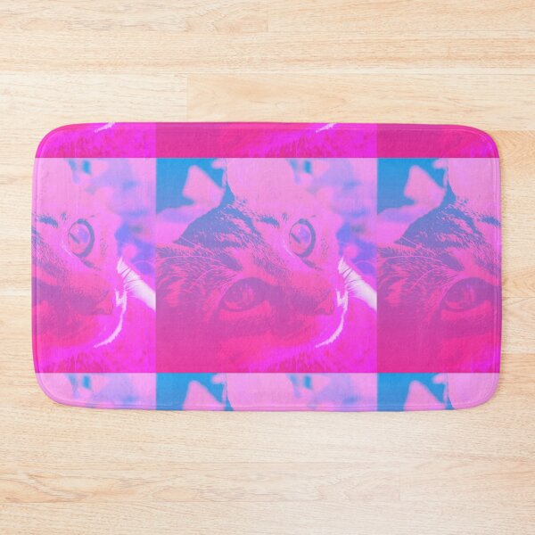 Item preview, pink autistic cat 12 designed and sold by madelynhatter.