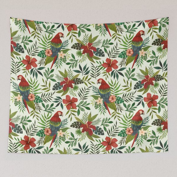 Aperçu de l'œuvre Motif de perroquet tropical créée et vendue par Lauren Ullrich.