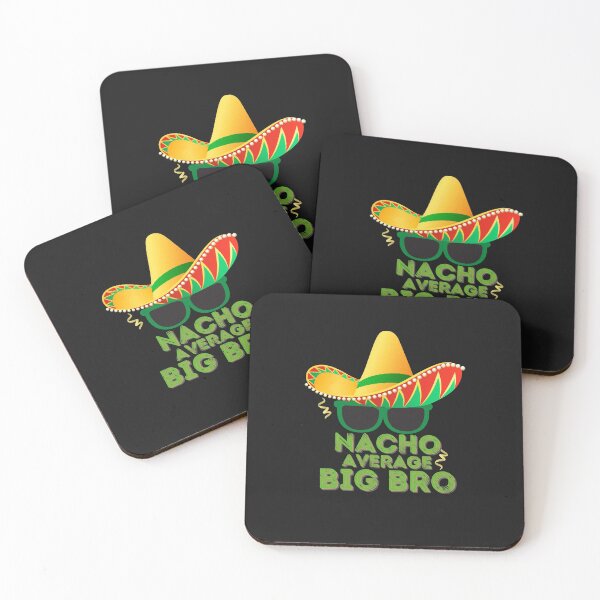 Item preview,  NACHO AVERAGE BIG BRO-Nacho Average Bro-Funny Big Brother Gift-Sombrero designed and sold by Sun Sand & Sea Art.
