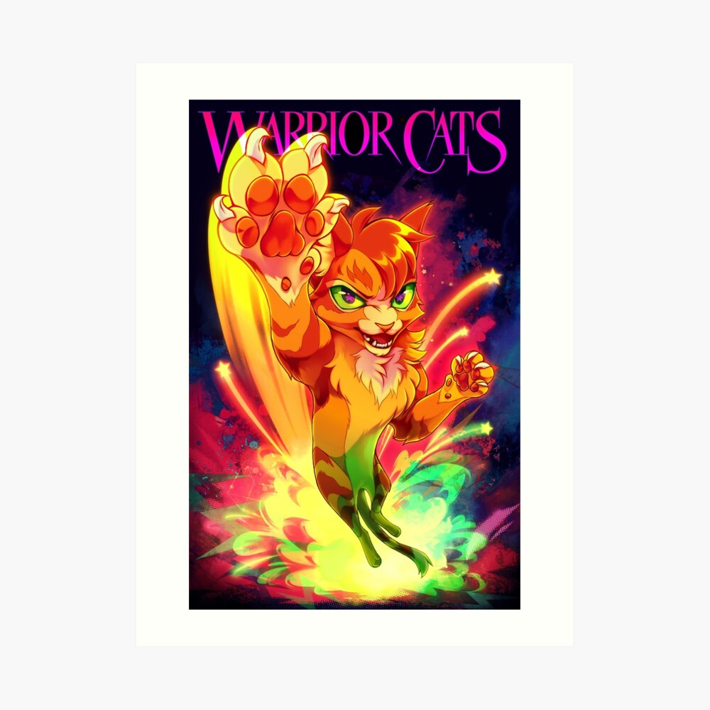 Warrior Cats - Firestar Art Print for Sale by HGBCO