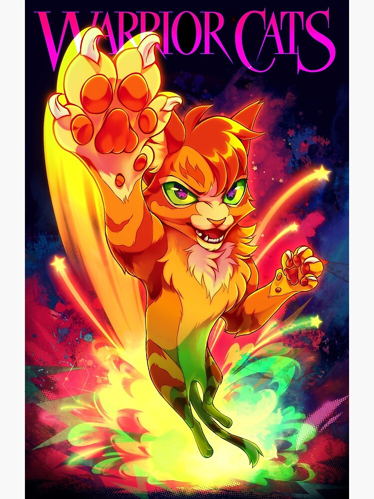 Warrior Cats - Firestar Art Print for Sale by HGBCO