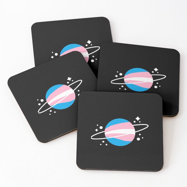 Item preview, Transgender Pride Planet Space Aesthetic designed and sold by germantere.