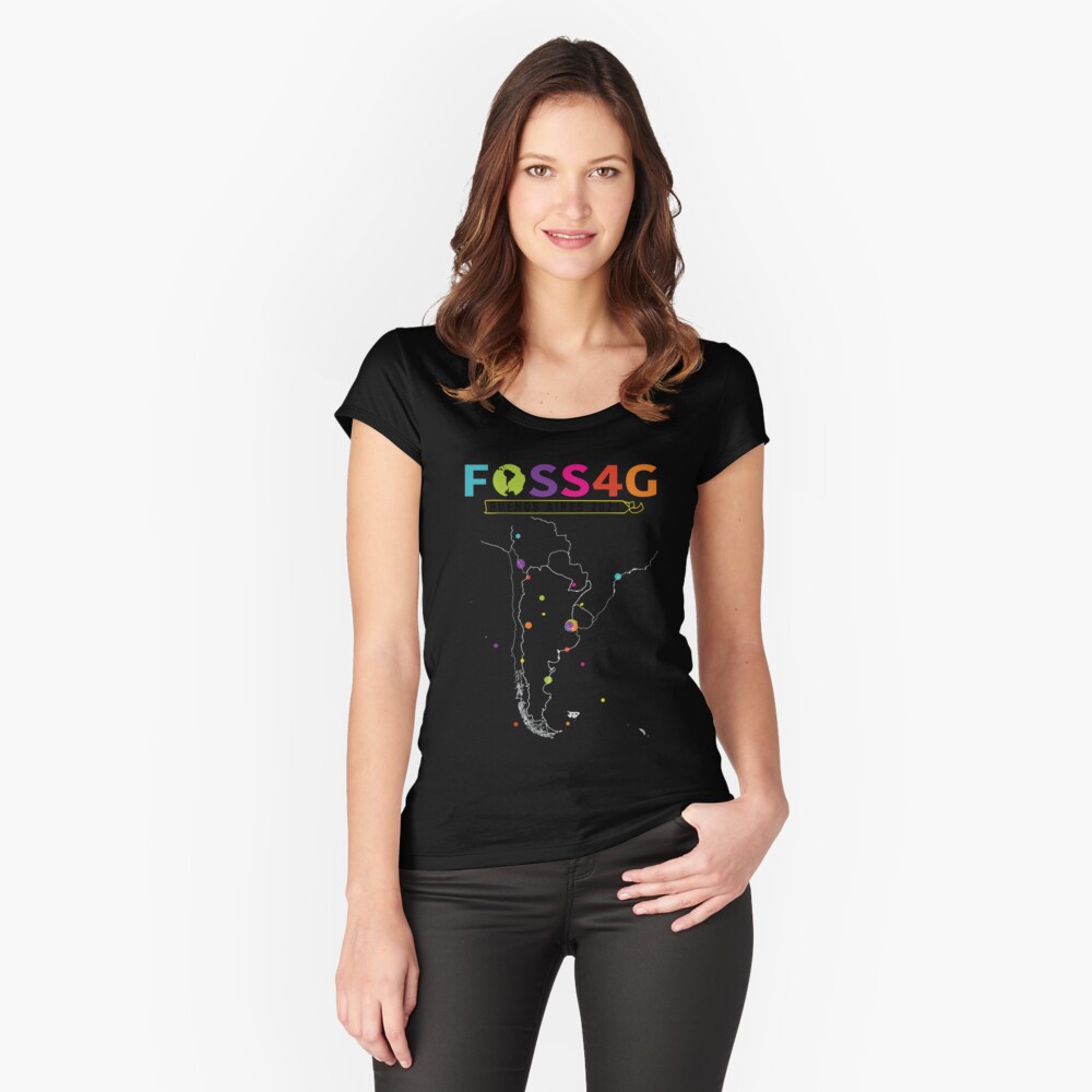 Item preview, Fitted Scoop T-Shirt designed and sold by osgeo.