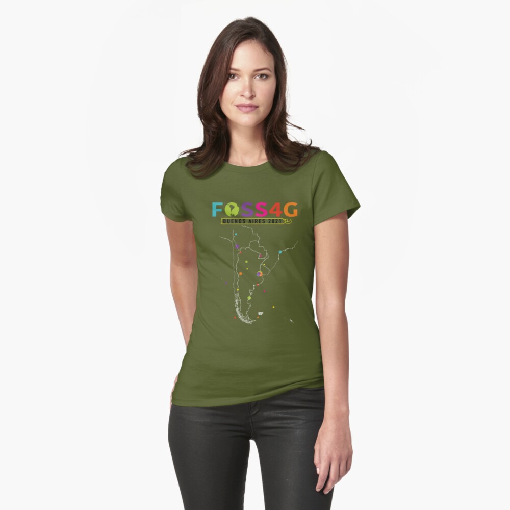 Item preview, Fitted T-Shirt designed and sold by osgeo.
