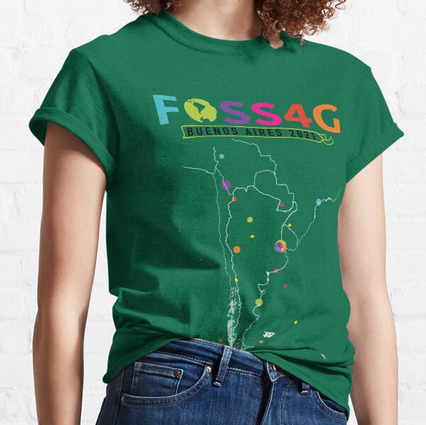 FOSS4G NA Baltimore 2023 Conference Essential T-Shirt for Sale by