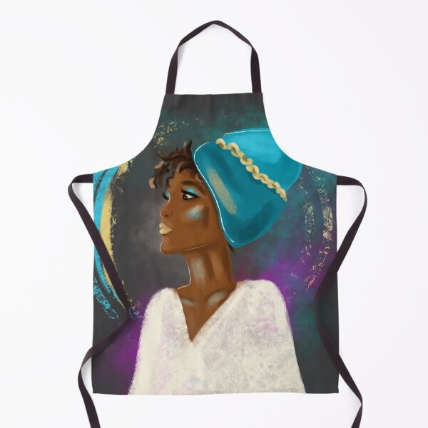 Item preview, Beautiful dark-skinned girl in bright clothes designed and sold by Aksena.