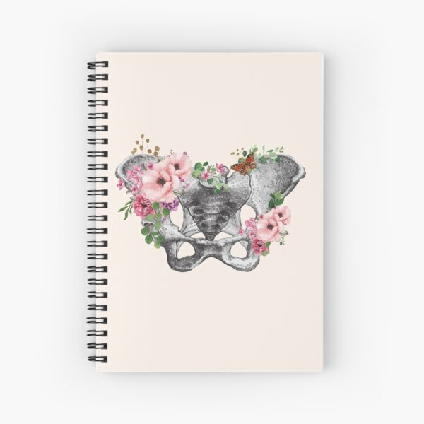 Item preview, Feminism, anatomy, anatomical art, female bones of the pelvis designed and sold by Collagedream.