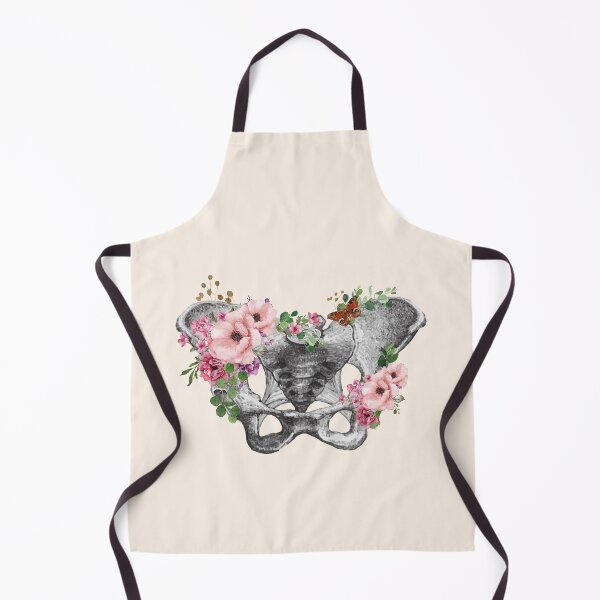 Item preview, Feminism, anatomy, anatomical art, female bones of the pelvis designed and sold by Collagedream.