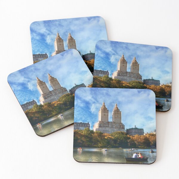 Item preview, Boating on the lake at Central Park, New York City designed and sold by Neilchurcherart.
