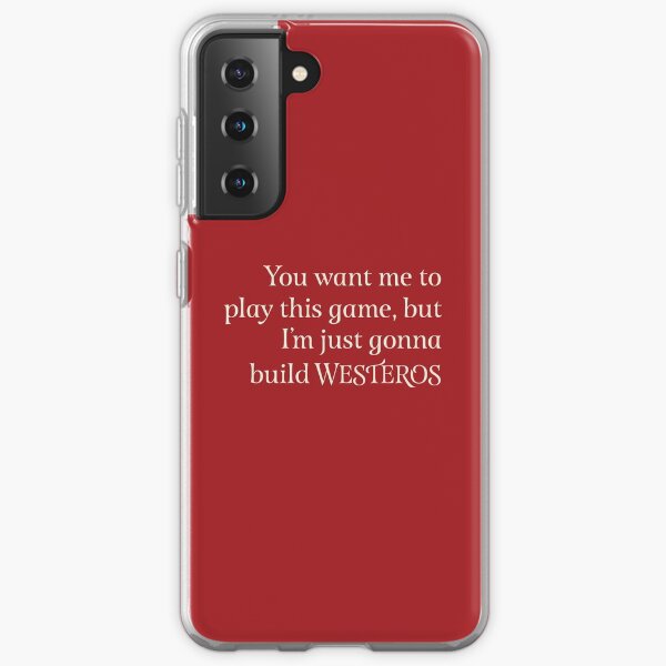 You Want Me to Play This Game - Light Text Samsung Galaxy Soft Case
