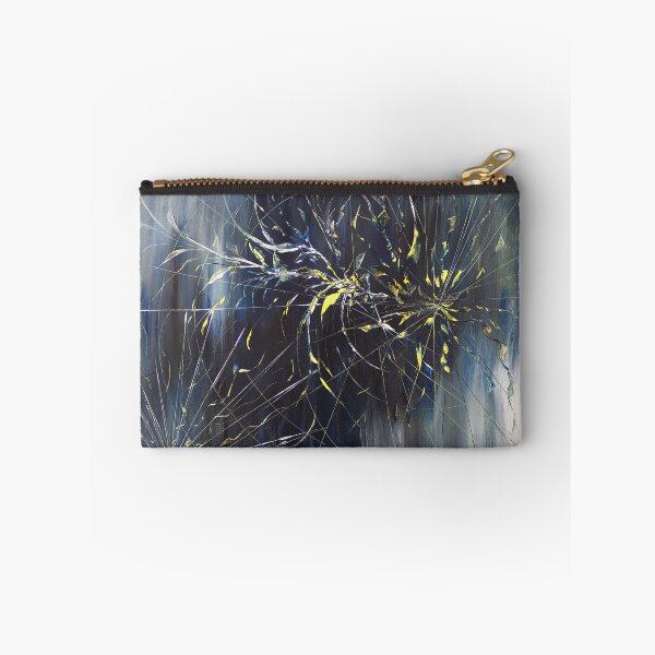 Item preview, Abstract black blue yellow designed and sold by CorinnaMariaArt.