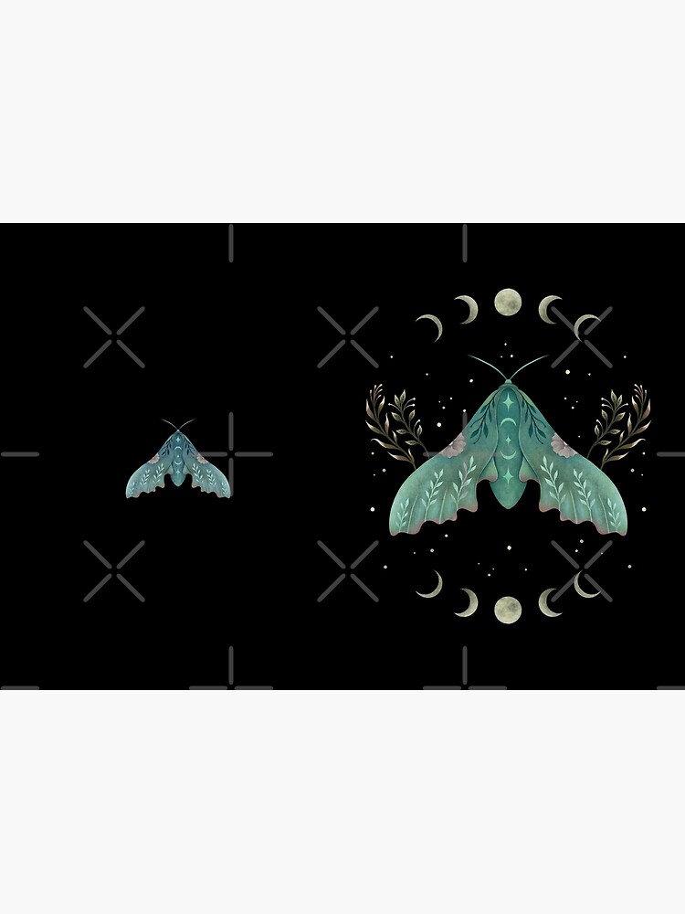 Luna and Moth by episodicDrawing