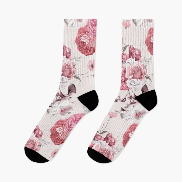 Artikelvorschau, Rosa Blumenrosen V1 entworfen und verkauft von KleinDuBois.