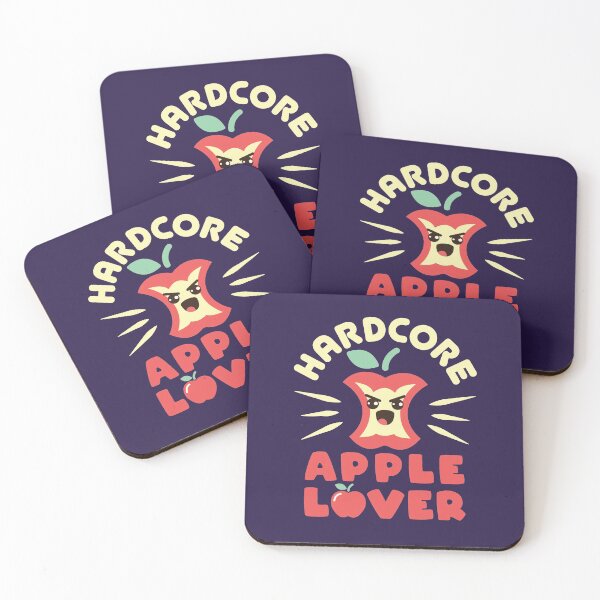Item preview, Hardcore Apple Lover Kawaii Apples Fruit designed and sold by jaygo.