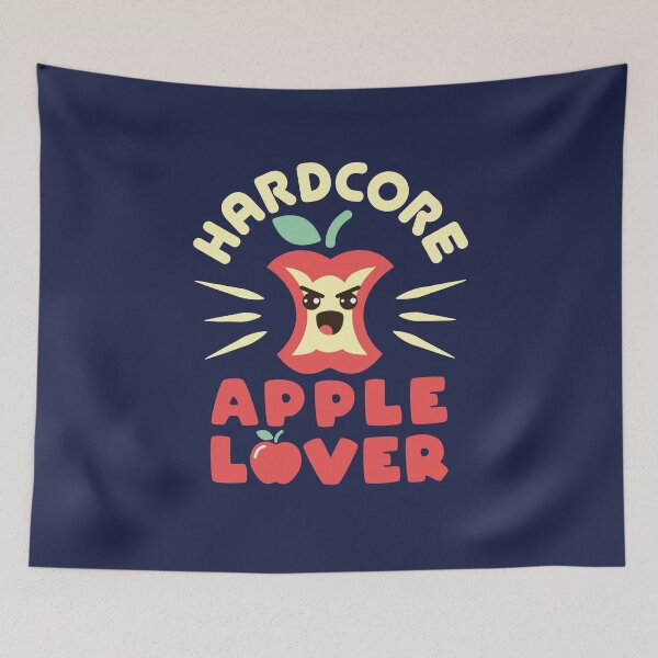 Item preview, Hardcore Apple Lover Kawaii Apples Fruit designed and sold by jaygo.
