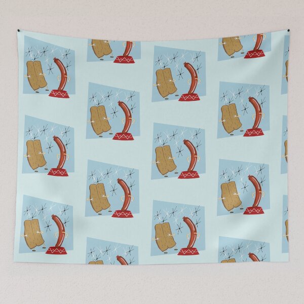 Item preview, Dancing Hotdog Retro   designed and sold by cringe0015.